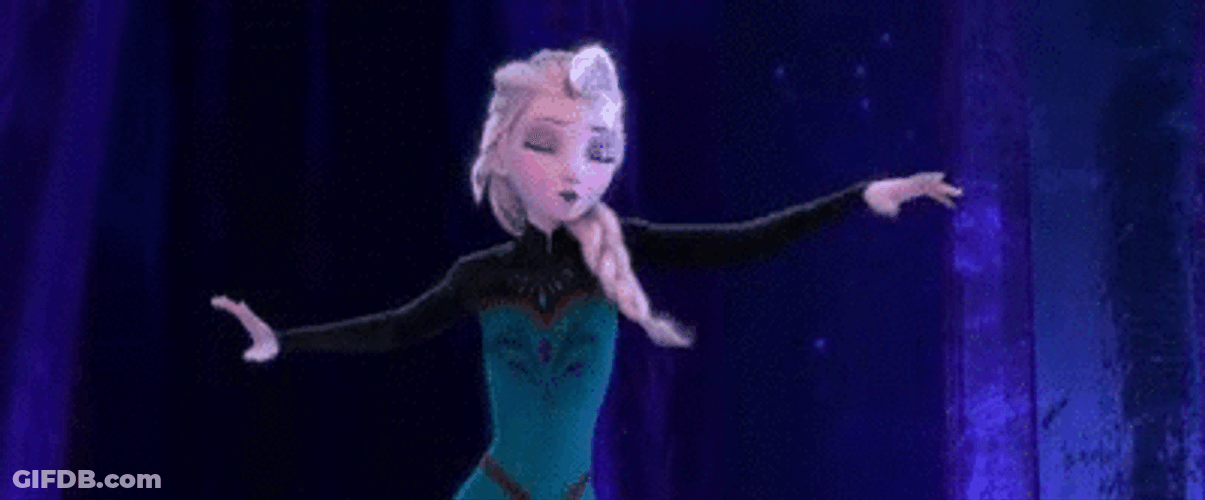 Frozen Elsa Cold Outfit GIF