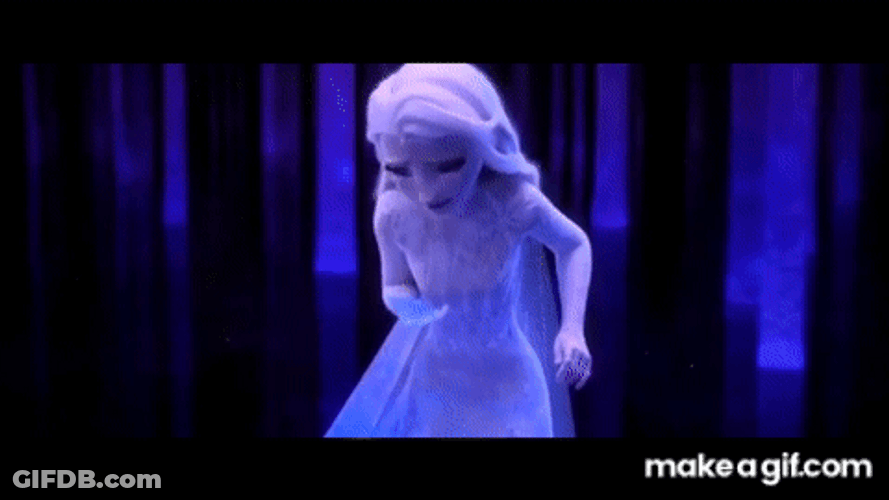 Frozen Elsa Crying GIF