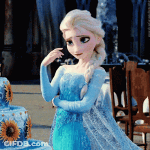 Frozen Elsa Ice Magical Power GIF