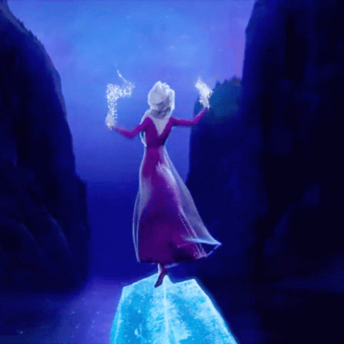 Frozen Elsa Magic GIF