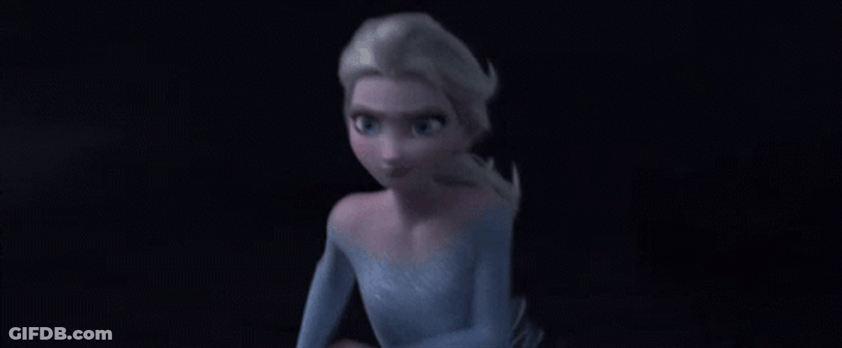 Frozen Princess Elsa Running GIF