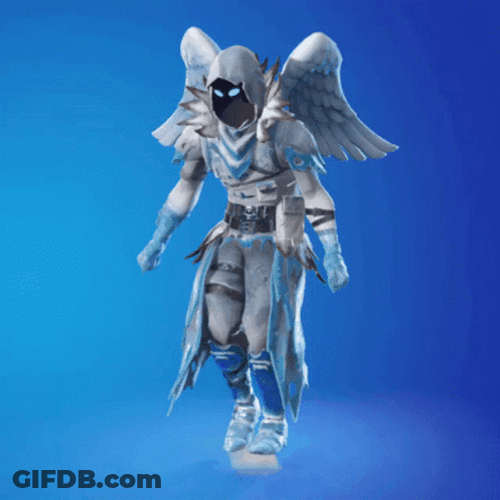 Frozen Raven Fortnite Griddy GIF