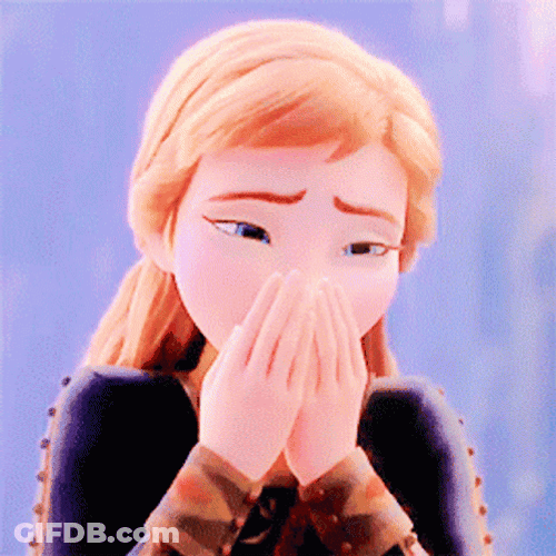 Frozen Tianna Anna Crying GIF