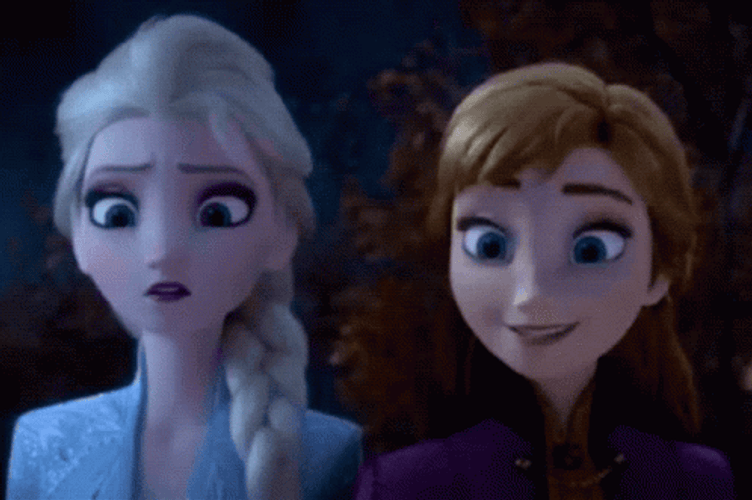 Frozen What Expression GIF