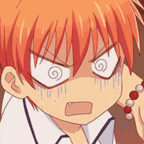 Fruits Basket Dizzy Kyo Soma GIF
