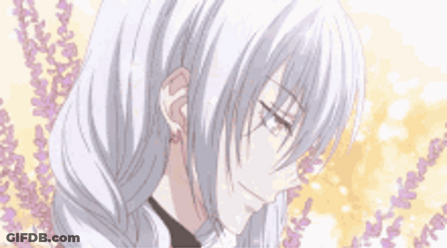 Fruits Basket Pretty Ayame Sohma Side Profile GIF