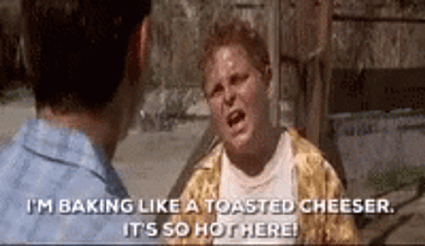 Frustrated Boy Heat Stroke GIF