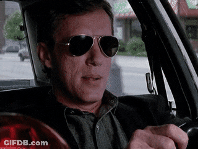 Frustrated Driving GIF