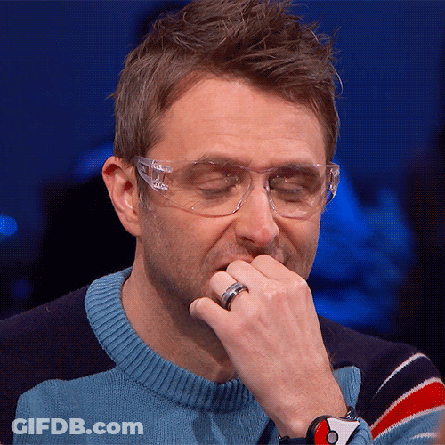 Frustrated Face Reaction GIF