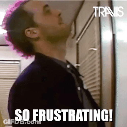 Frustrated Hitting Head GIF