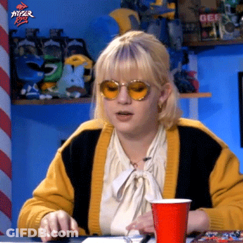 Frustrated Nerd Lady Those Idiots GIF