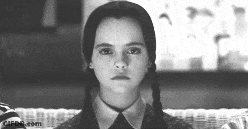 Frustrated Serious Face GIF