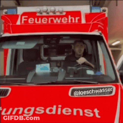 Frustrated Wambulance Driver Waiting GIF