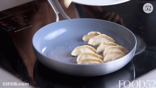 Frying Pan With Food52 GIF