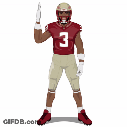 Fsu Flexing Player GIF