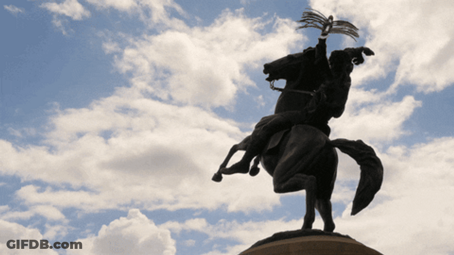 Fsu Horse Statue GIF