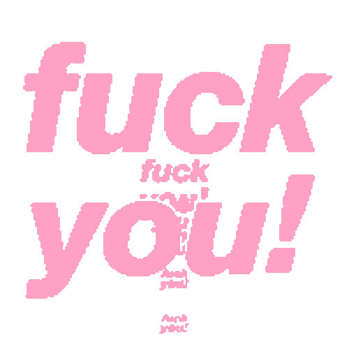 Fuck You Sticker GIF