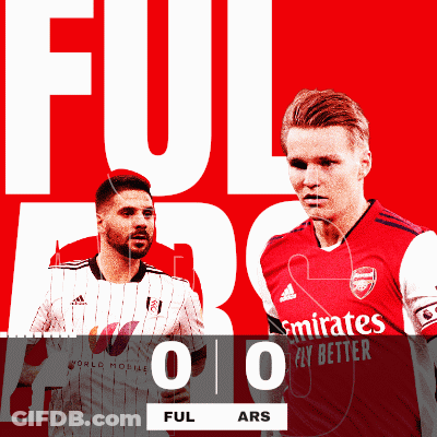 Ful And Ars Soccer Match 0-0 GIF