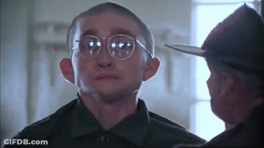 Full Metal Jacket Bubble Face App GIF