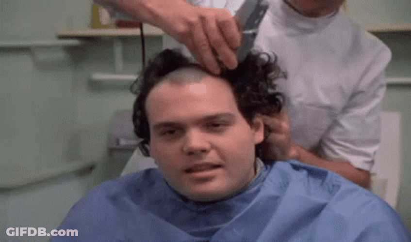 Full Metal Jacket Head Shaved Gomer Pyle GIF