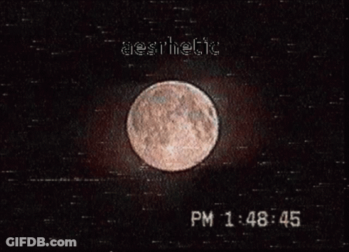 Full Moon Aesthetic GIF
