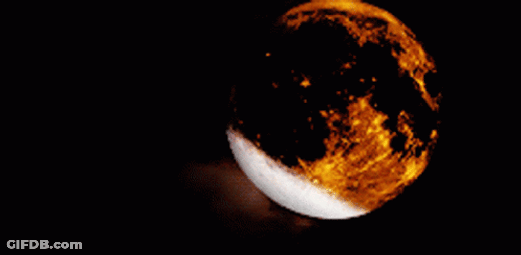 Full Moon Hunters Moon GIF