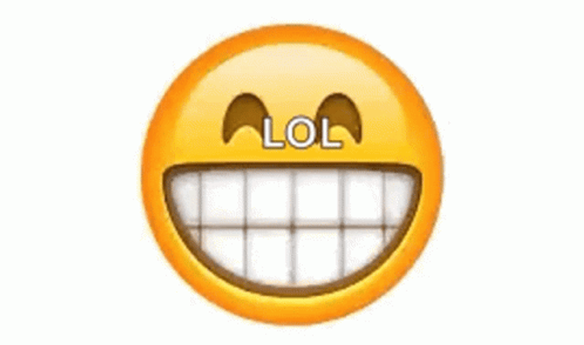 Full Teeth Lol Emoji GIF