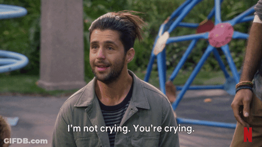 Fuller House Ben Not Crying Meme GIF