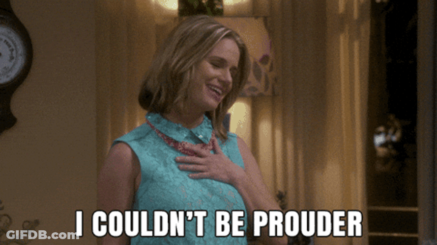 Fuller House Proud Woman GIF