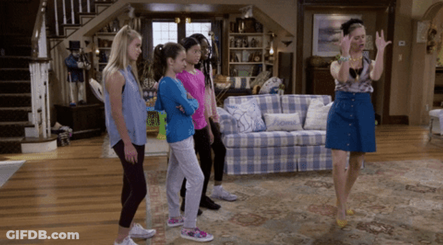Fuller House Watching Woman Dance GIF