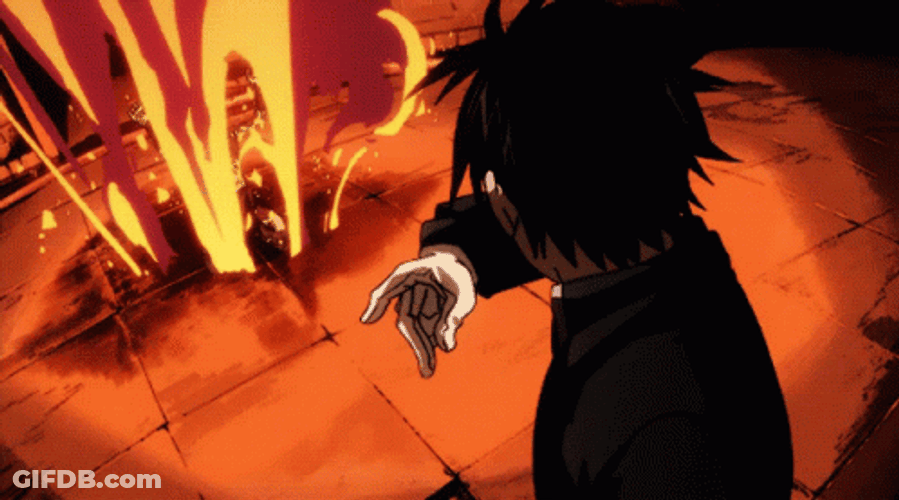 Fullmetal Alchemist Massive Explosion GIF