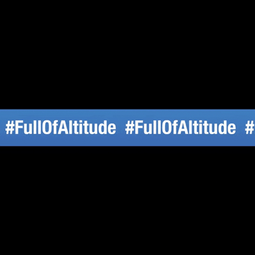 #FullOf Altitude Drink Water  Campaign GIF