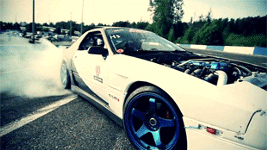 Fully Set Up Of A Fast Car GIF