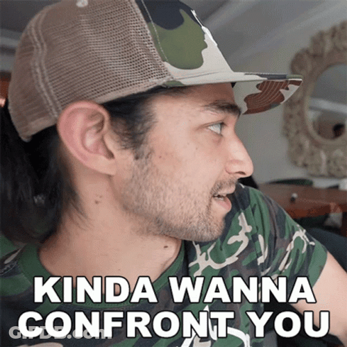 Fuming Man I Want It Now To Confront You GIF
