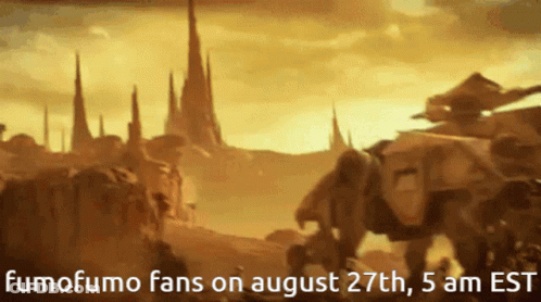 Fumofumo Fans On August 27Th 5 AM EST GIF