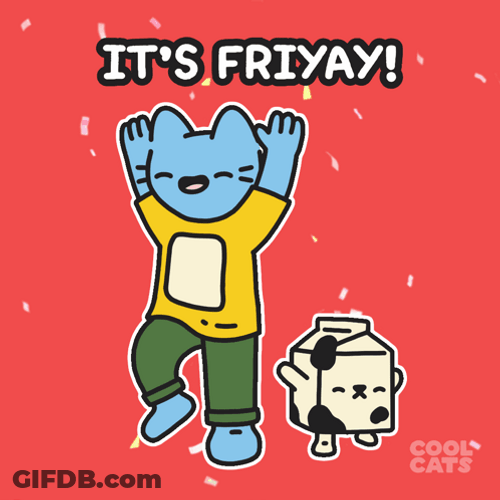 Fun Friday Cat And Milk GIF