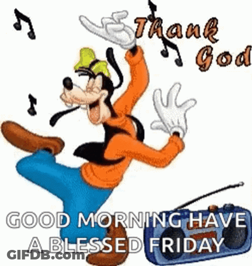 Fun Friday Goofy Dance GIF