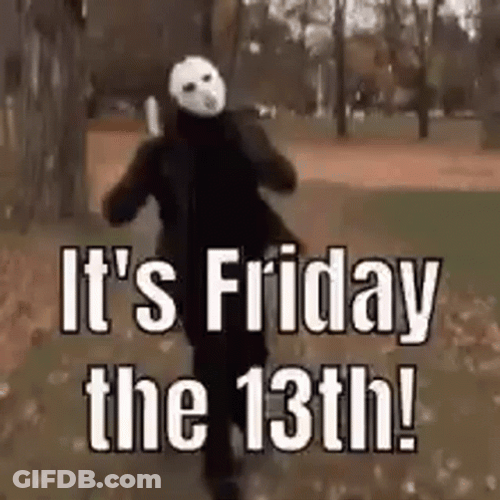 Fun Friday Man With Mask GIF