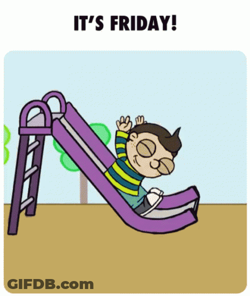 Fun Friday Slide To Swing GIF