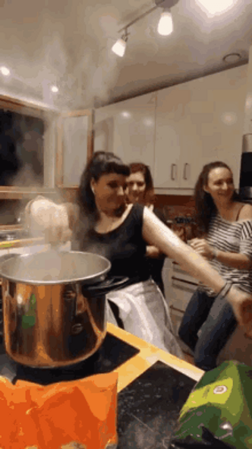 Fun Girls Cooking GIF