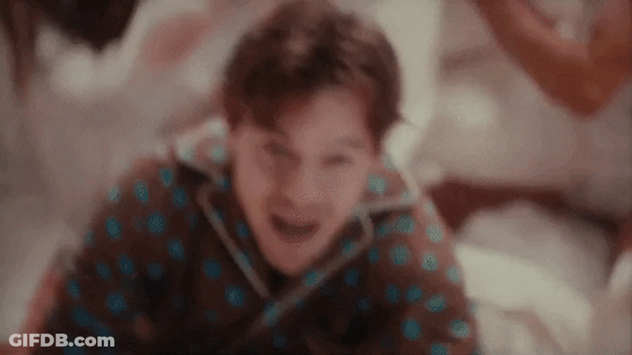 Fun Pillow Fight Harry Styles GIF