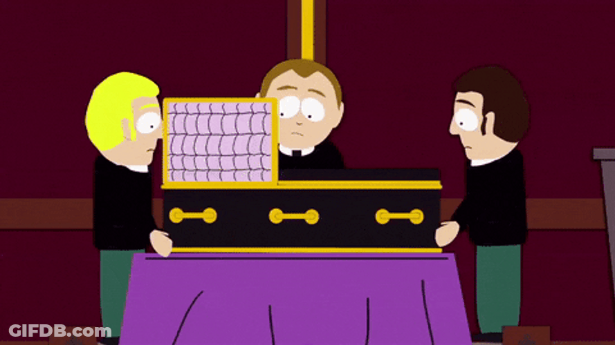Funeral Service Carrying Coffin GIF