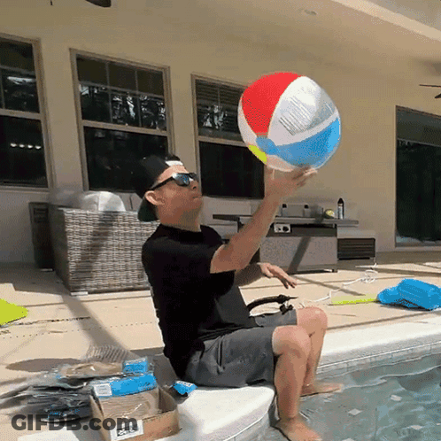 Funhouse Family Pool Party GIF