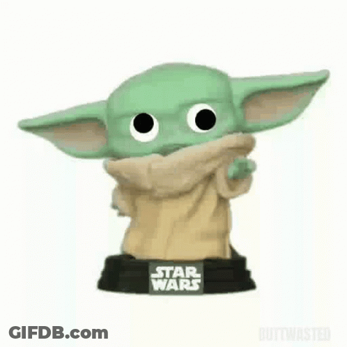 Funko Pop Child From Star Wars GIF