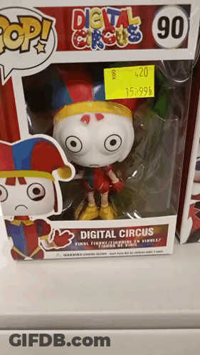 Funko Pop Digital Circus GIF