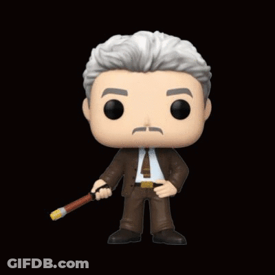 Funko Pop Loki With Cat Ears And Cane GIF