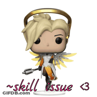 Funko Pop Witch Holding Broom Skill Issue GIF
