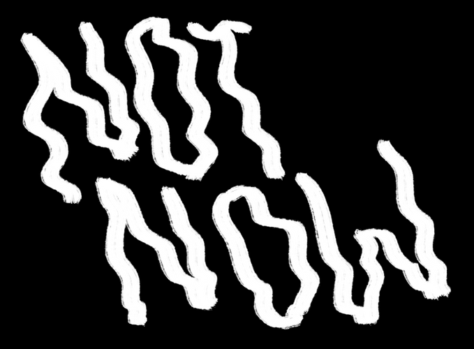 Funky Curls Typography GIF