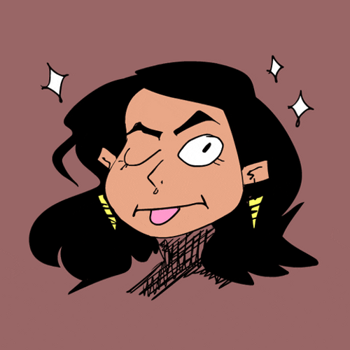 Funky Kali Super Winky Face GIF