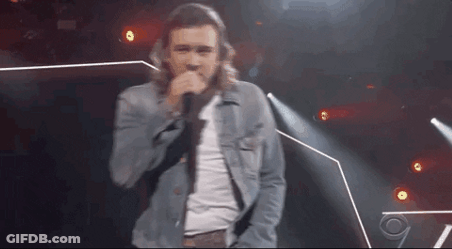 Funky Morgan Wallen Singing GIF